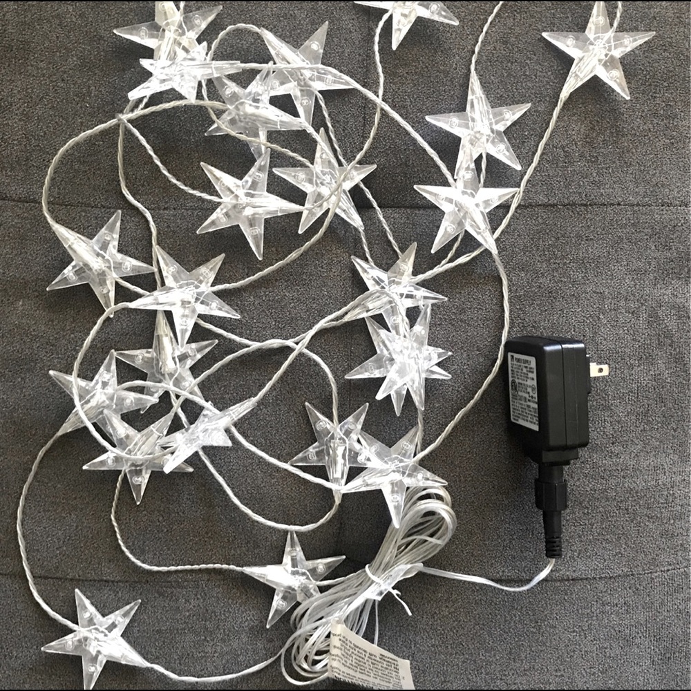 LED Star String Lights Plug-In